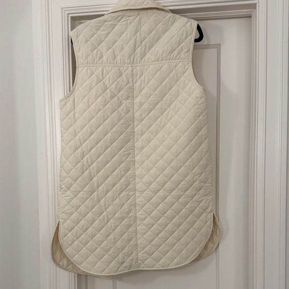 Love Tree Ivory Quilted Vest - Picture 5 of 5